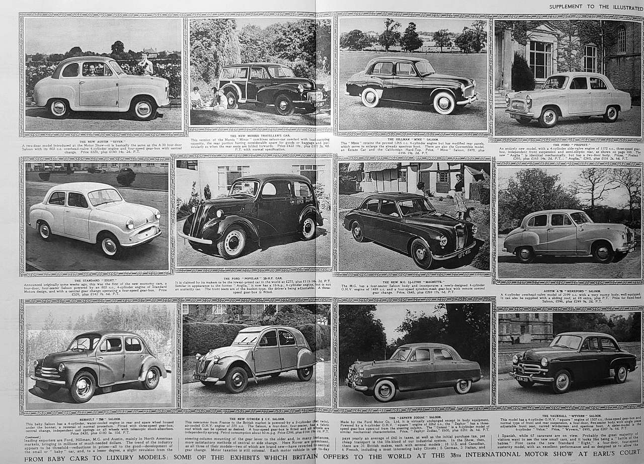 mixed cars
